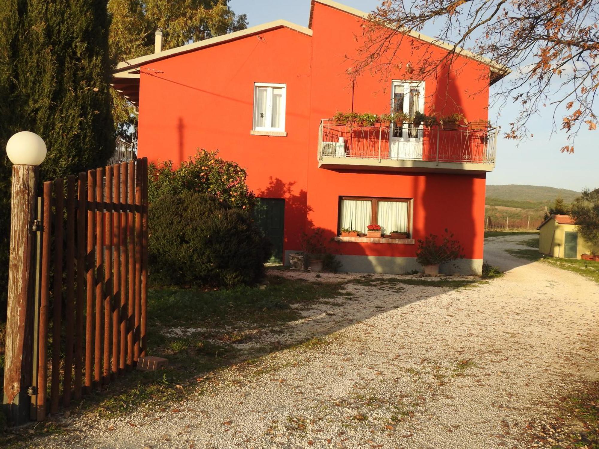 Poggio La Luna - La Casa Nel Vigneto Montemerano Bagian luar foto