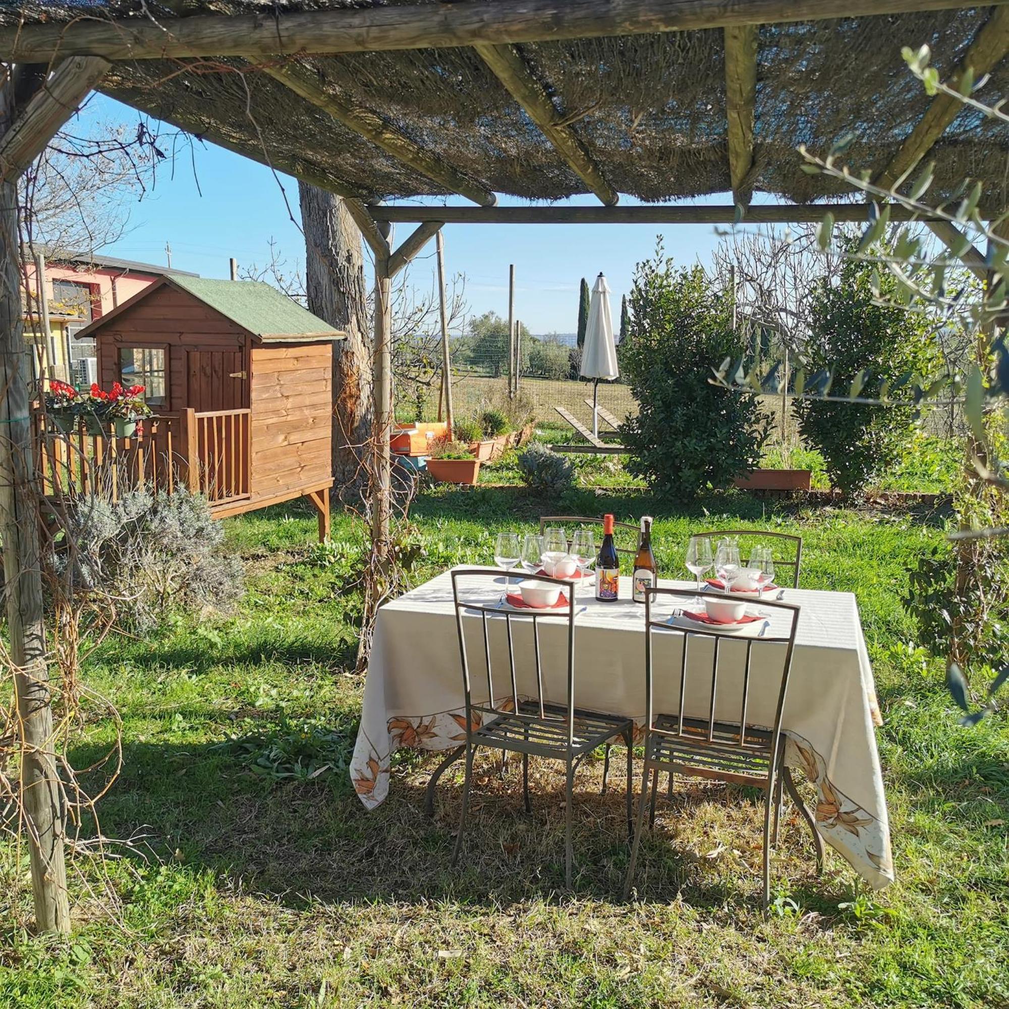 Poggio La Luna - La Casa Nel Vigneto Montemerano Bagian luar foto